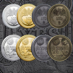 Lucky Coins Souvenirs Ornaments Room Decor Gifts Token Wishing Coins