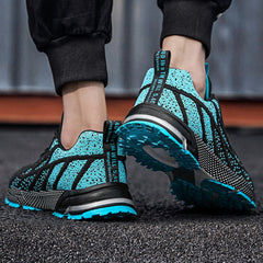 Men's Breathable Lightweight Running Shoes Non Slip Outdoor Walking Athletic