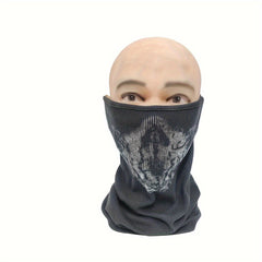 Halloween Head Mask Sunscreen Sweat Absorbing Headgear Riding Neck Headscarf