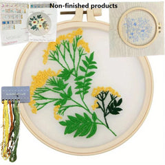 3D Embroidery Starter Kit for Beginners - Flower Patterns