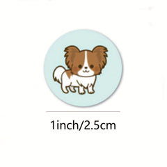 500pcs Teacher Reward Sticker Cat Dog Sticker
