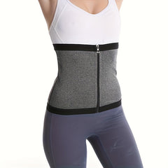 Tummy Control Workout Zipper Slimmer Belly Belt Women's Underwear