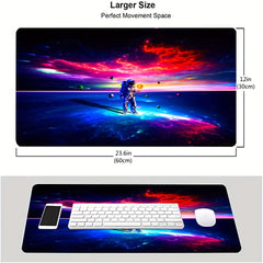 3D Fantasy Universe Planet Mouse Pad