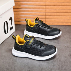 Boy's Knit Breathable Running Shoes Soft Sole Sneakers
