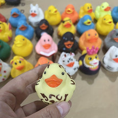 Random Styles 2 Inch Eco-Friendly Duck Toy For Kids Bathtub & Pool