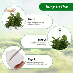 1pc Soil Moisture Meter for Plant Care Monitoring