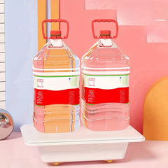 Stickable Pulley Wastebasket Stainless Steel Roller Bed Storage Box