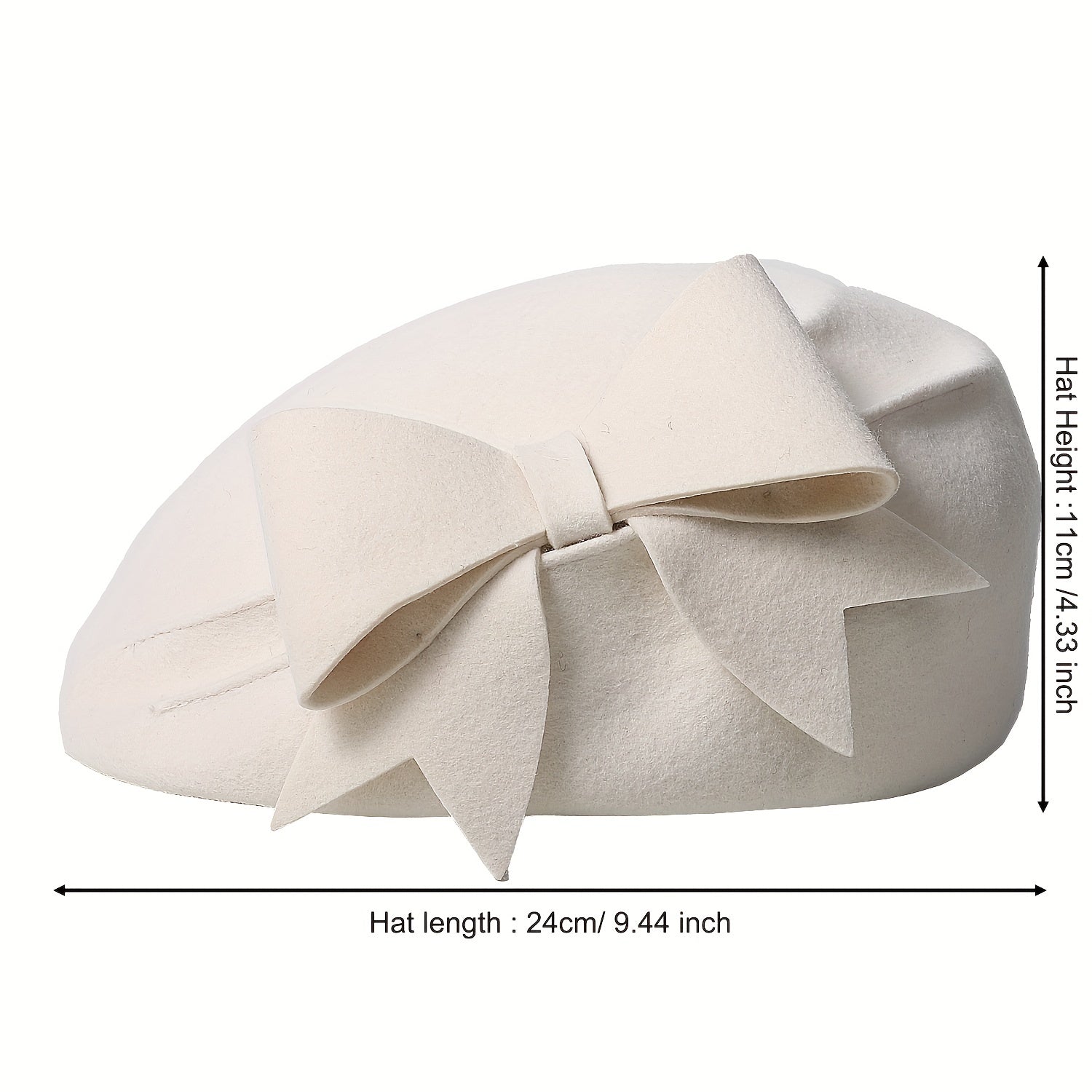 French Style Wool Beret Cap for Women