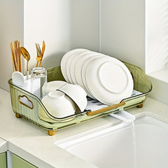 Kitchen Bowl Chopsticks Storage Rack Countertop Organizer