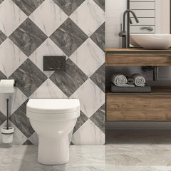 Waterproof Marble Floor Stickers Non-slip Tile Stickers
