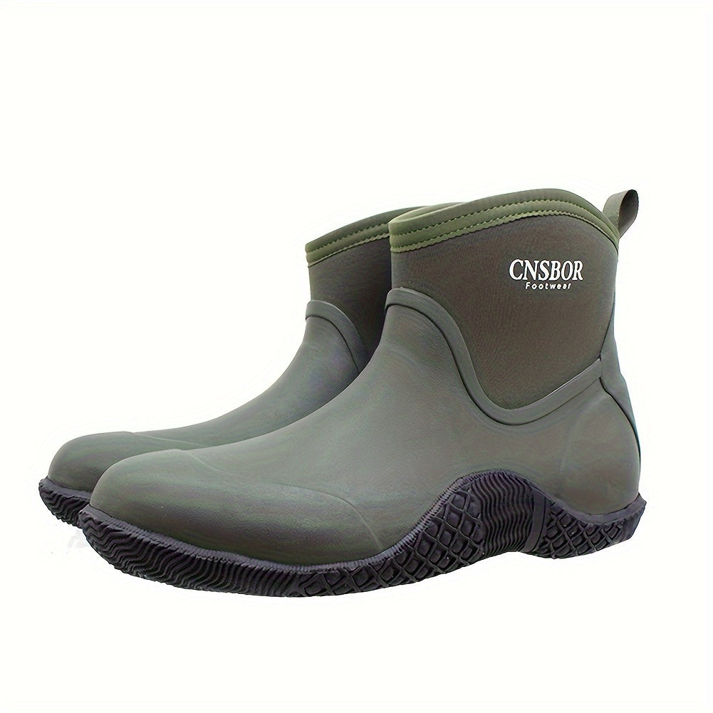 High Top Boots Non Slip Rubber Sole Garden Shoes