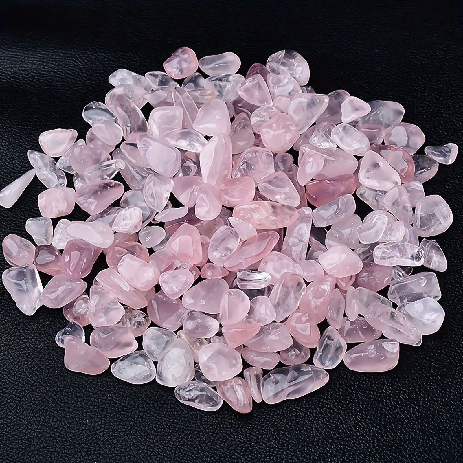Rose Quartz Crystal Tumbled Stones for DIY Aromatherapy & Healing
