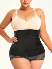 Zipper Waist Trainer Tummy Control Shaper