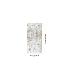 Tulip Window Stickers - Frosted Prism Film for Privacy and UV Protect