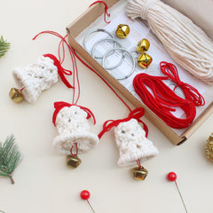 Macrame Jingle Bell DIY Kit - Perfect Christmas Gift