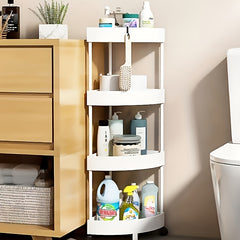 Small Stroller Corner Rack Shelf Floor Kitchen Storage Rack