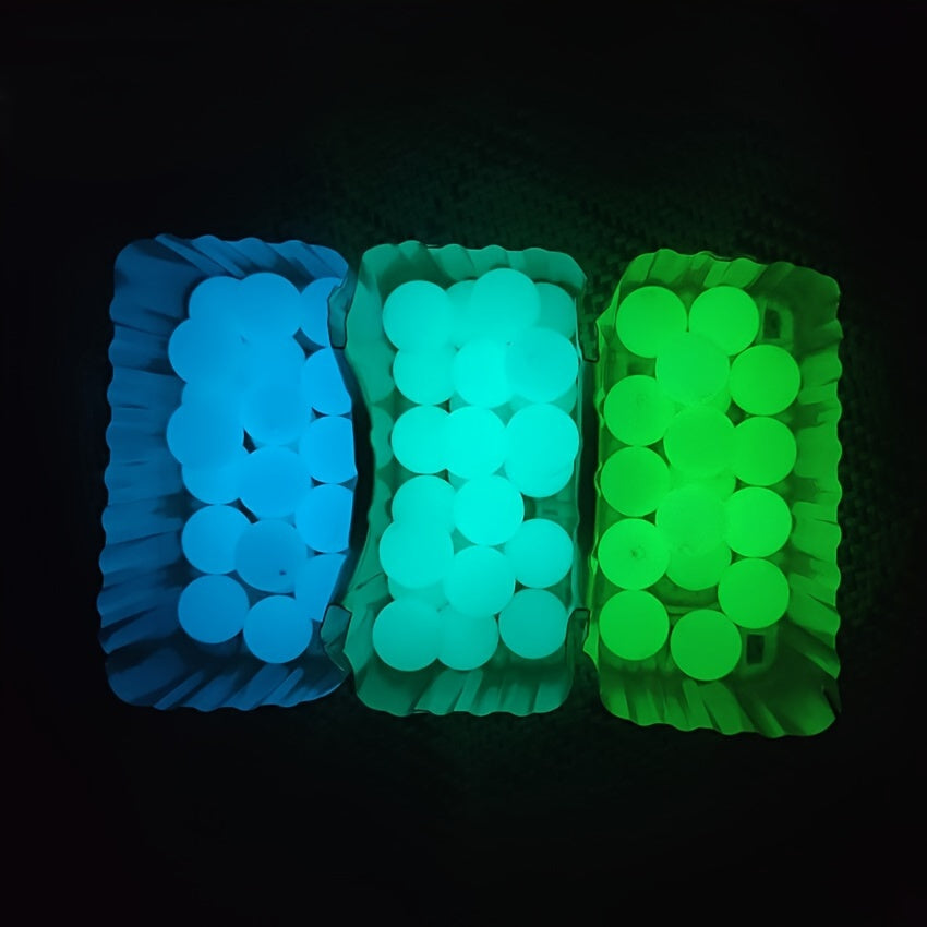 20 Stone Night Glow Beads Fishing Accessories DIY Bead Jewelry