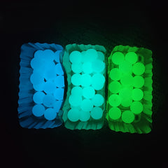 20 Stone Night Glow Beads Fishing Accessories DIY Bead Jewelry