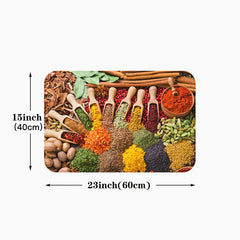 3D Print Anti Fatigue Kitchen Mat Non-Slip Absorbent Bath Mat