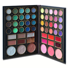 58 Colors Eyeshadow Palette Matte Satin Glitter Finish Makeup Set