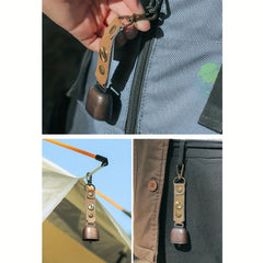 Outdoor Bells Keychains Cow Bell Pet Bell Hiking Camping Accessories