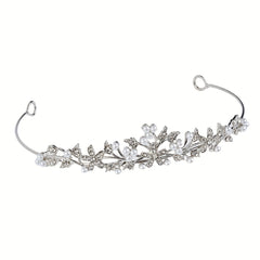 Bridal Rhinestone Pearl Headband Tiara Wedding Accessories