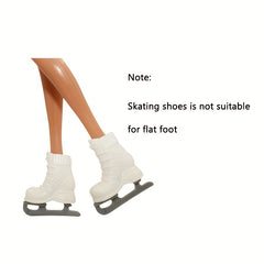 6 Pairs Female Doll Shoes Pack Boots Loafers Skating Peep toe 29 21 Dolls