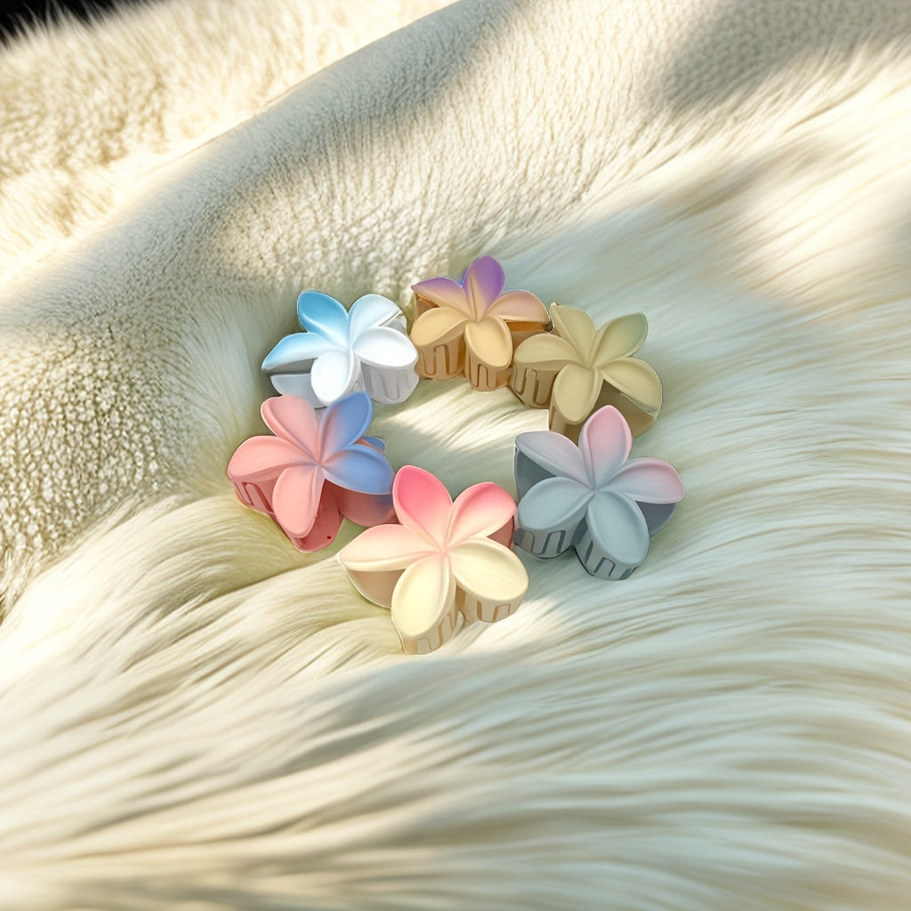 Girls Sweet Flowers Claw Clips Hair Clips Princess Hair Accessories