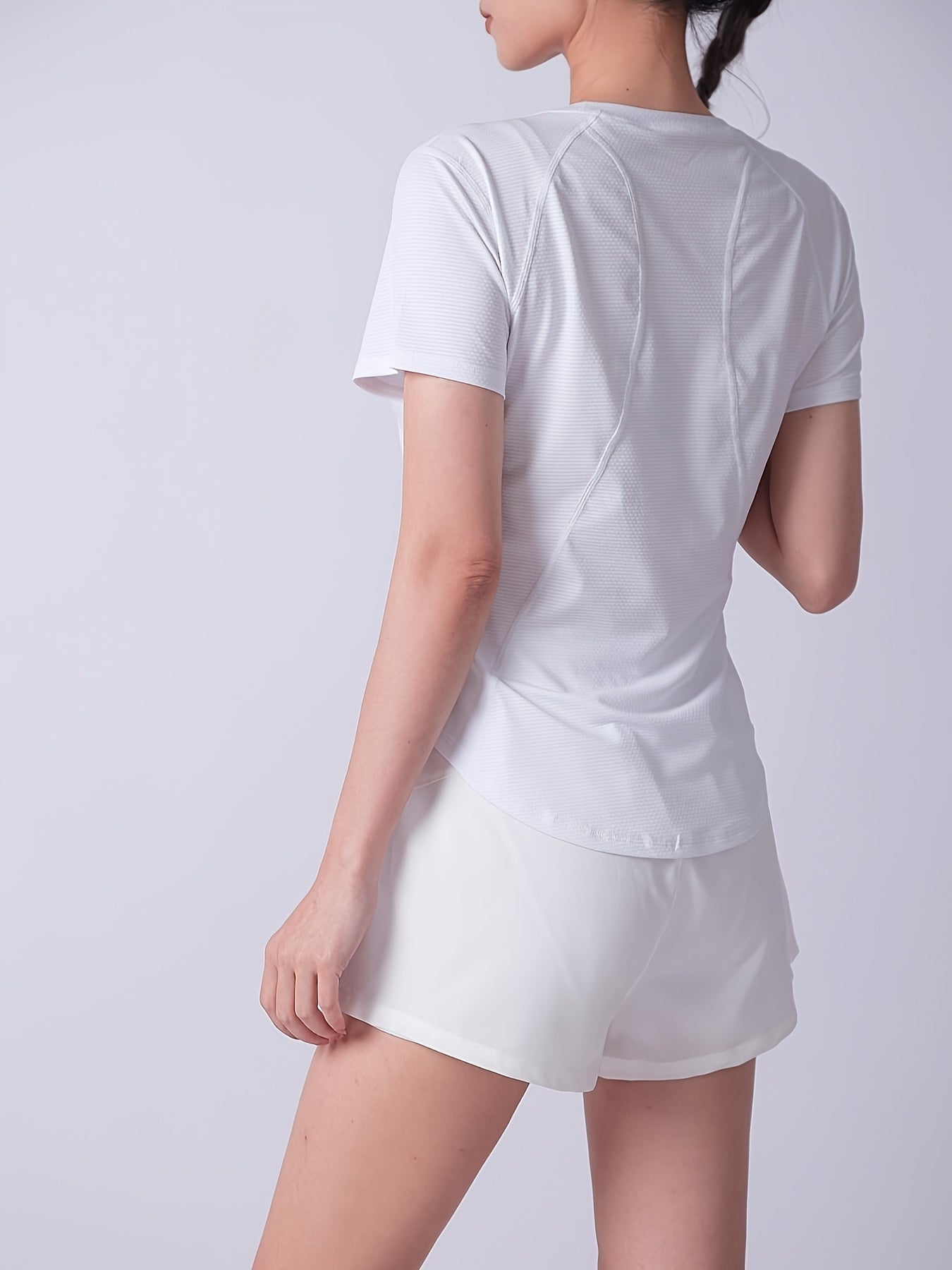 2pcs Quick Drying Sports Top & Breathable Running Shorts