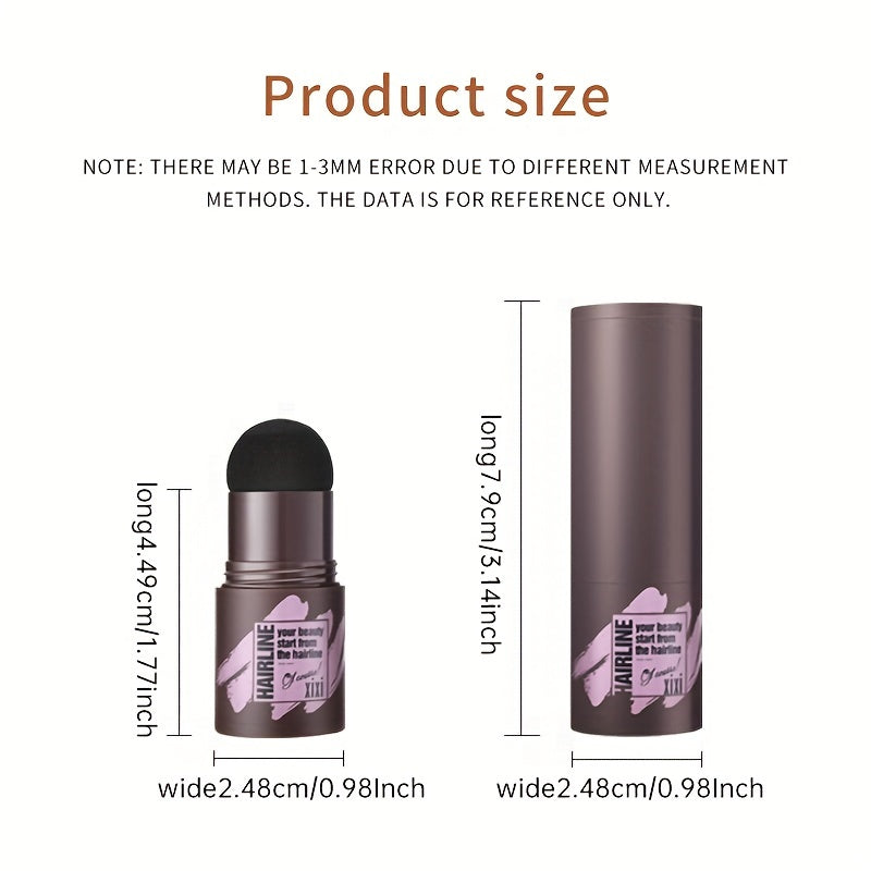 Waterproof Fluffy Powder Bangs - Head Control