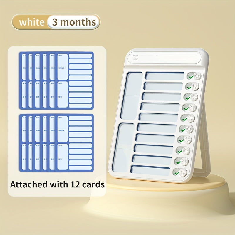 Portable Memo Checklist Board for To Do List Planner Reminder Student Supplies