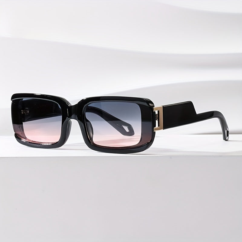 Vintage Square Frame Lens Sunglasses