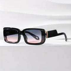 Vintage Square Frame Lens Sunglasses