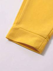 3pcs Boys Casual Solid Soft Pants With Pocket For All Seasons