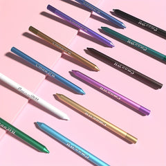 12 Colors Eyeliner Eyeshadow Pen Matte Finish Rich High Pigment