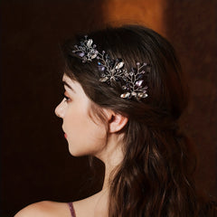 3pcs Crystal Hairpin U Shaped Head Jewelry Hair Accessories