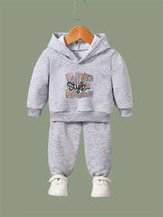 OERYUI Wild Print Hoodies Pants Set Spring Fall Sports Gift