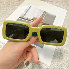 Macaroon Rectangle Sunglasses UV400 Sun Shades