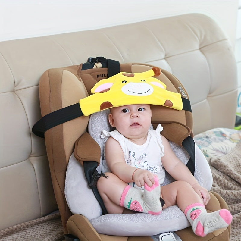 Baby Carseat Head Support Neck Relief Strap Slumber Sling Sleep Positioner