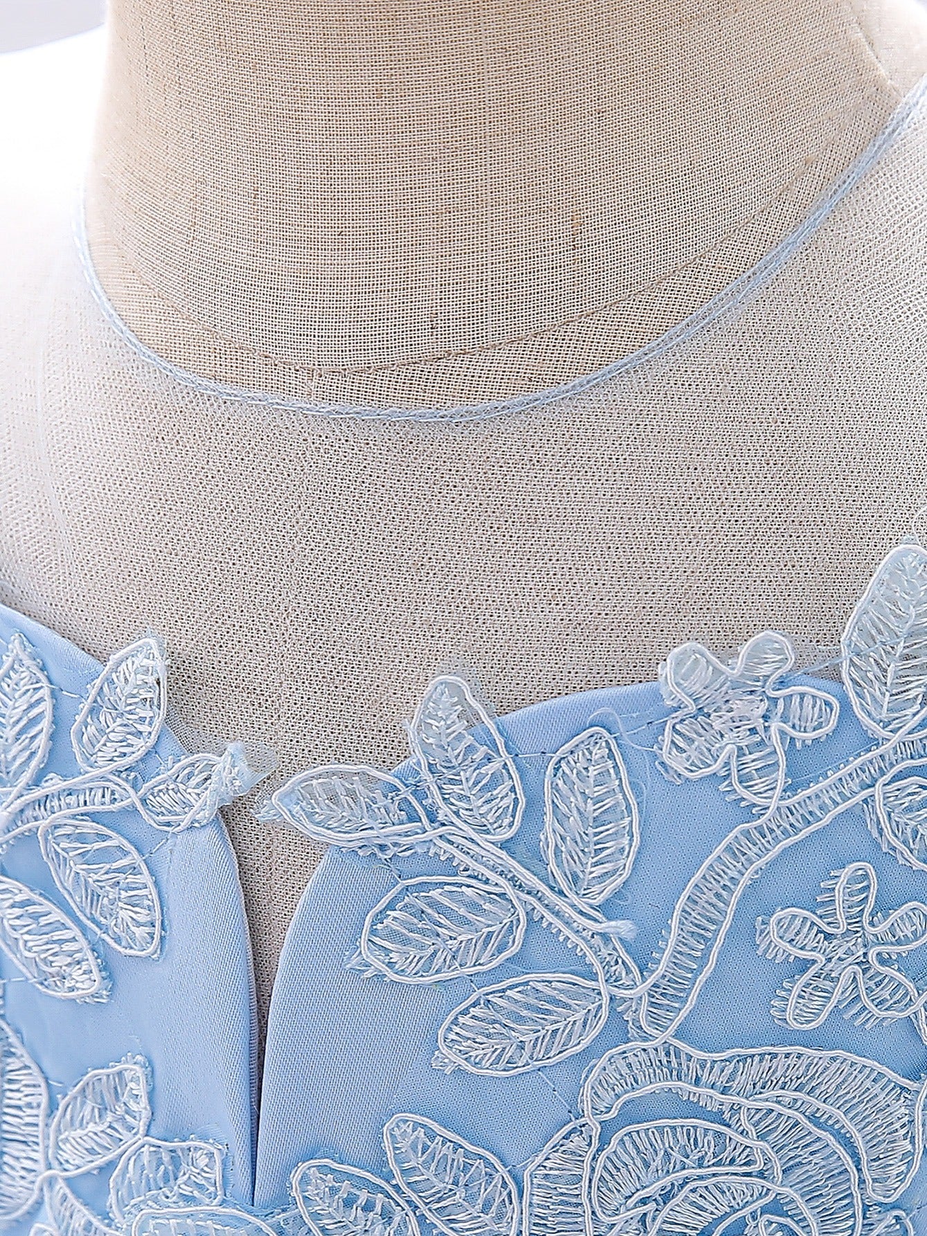 Girls' Puff Sleeve Princess Dress