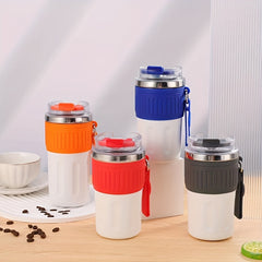 316 Stainless Steel Vacuum Coffee Cup 400ml Portable Leakproof Insulation Water