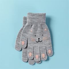 Children's Cartoon Gloves for Fall/Winter