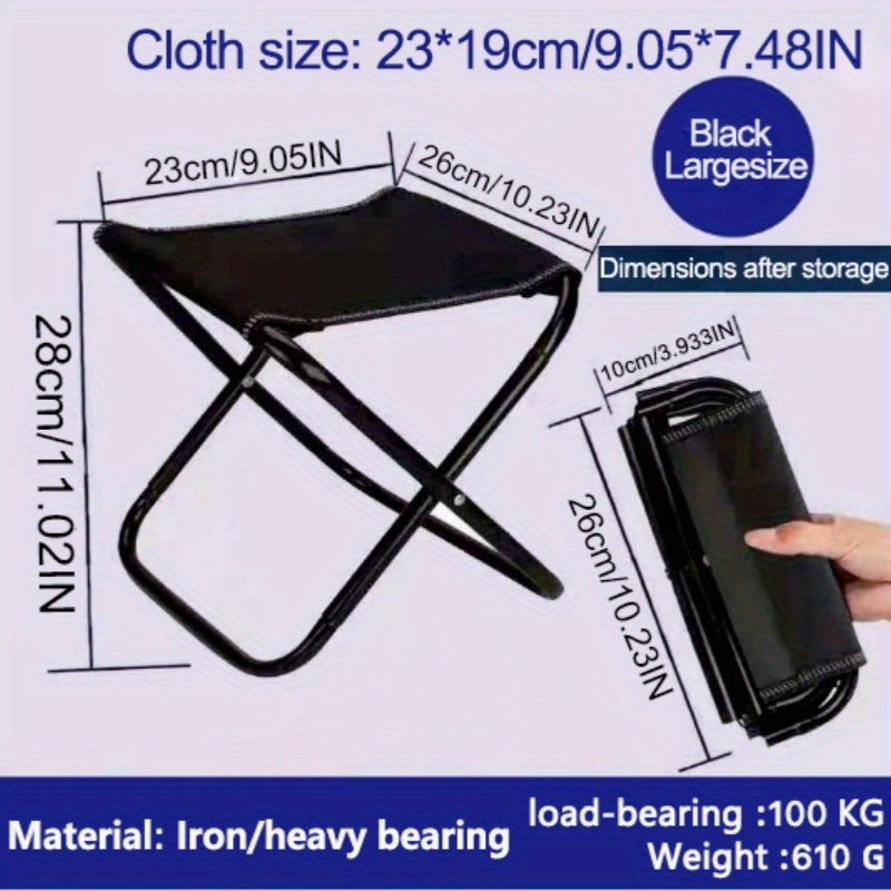 Portable Folding Pocket Stool for Outdoor Activities