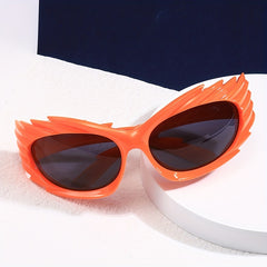 Y2k Cat Eye Sports Sunglasses Wrap-around Glasses