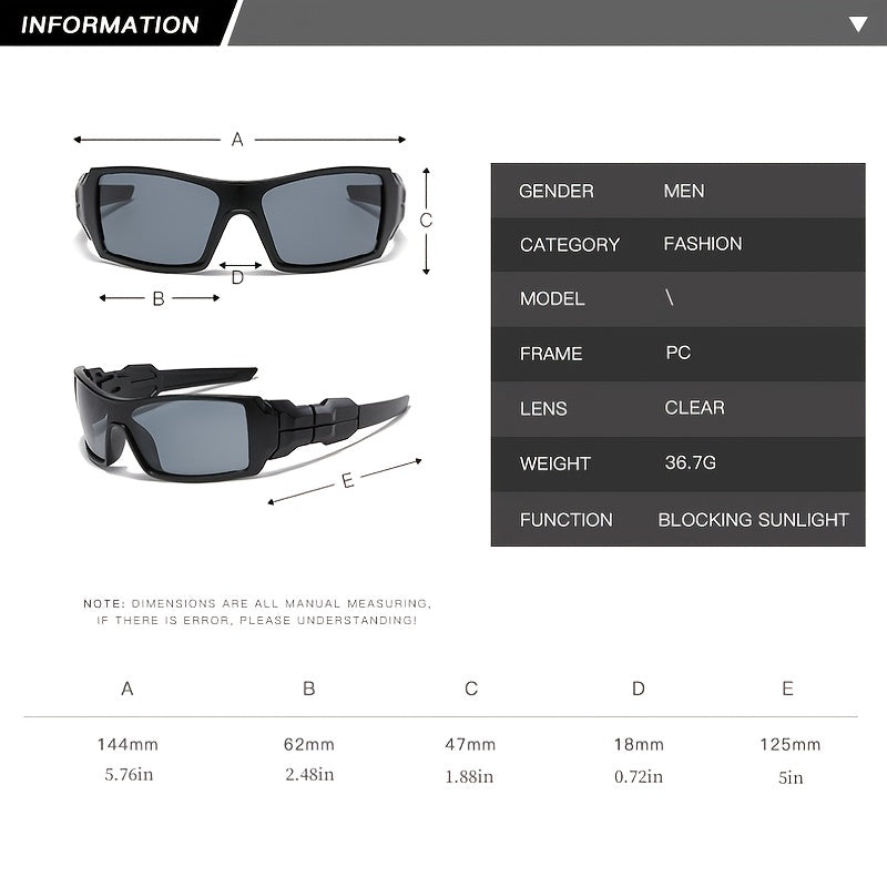 Sports Shield Sunglasses UV Protection for Cycling