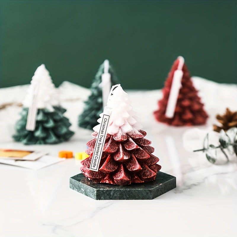 Christmas Tree Aromatherapy Candle for Home Decoration