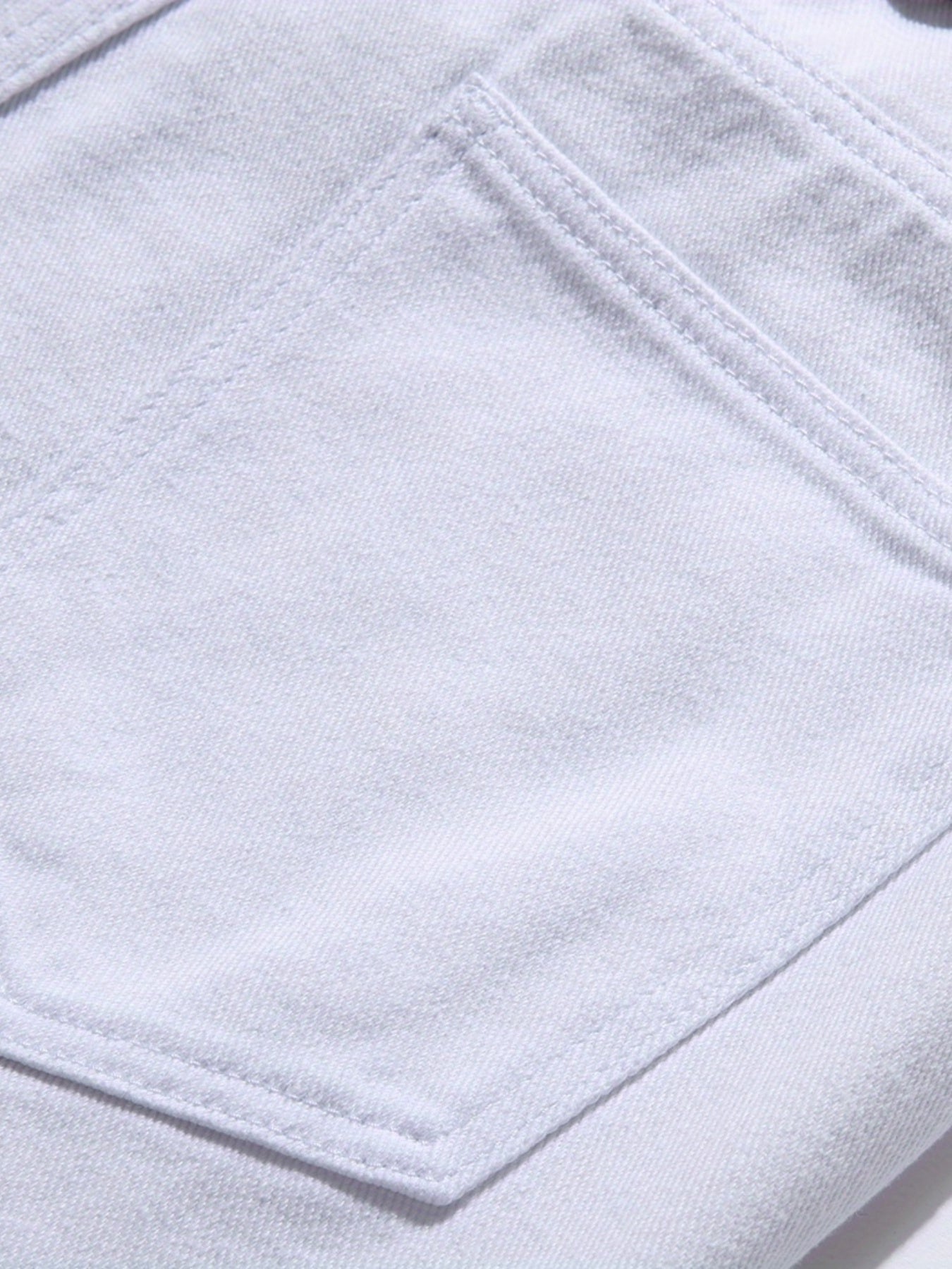 Men's Ripped Denim Shorts