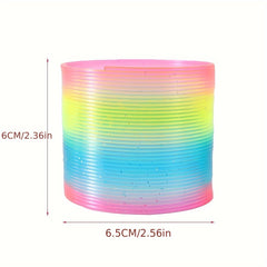 Kid's Spring Ring Pressure Reducing Toy - Balance Plaything for Boys & Girls