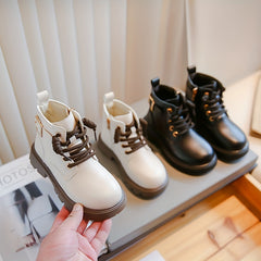 Girls' Zipper Boots Non Slip for Indoor Outdoor Travel