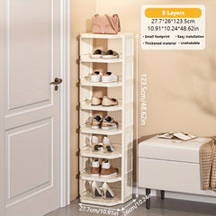 Floor Standing Shoe Rack 9-layer Shoe Cabinet Shoe Storage Organizer